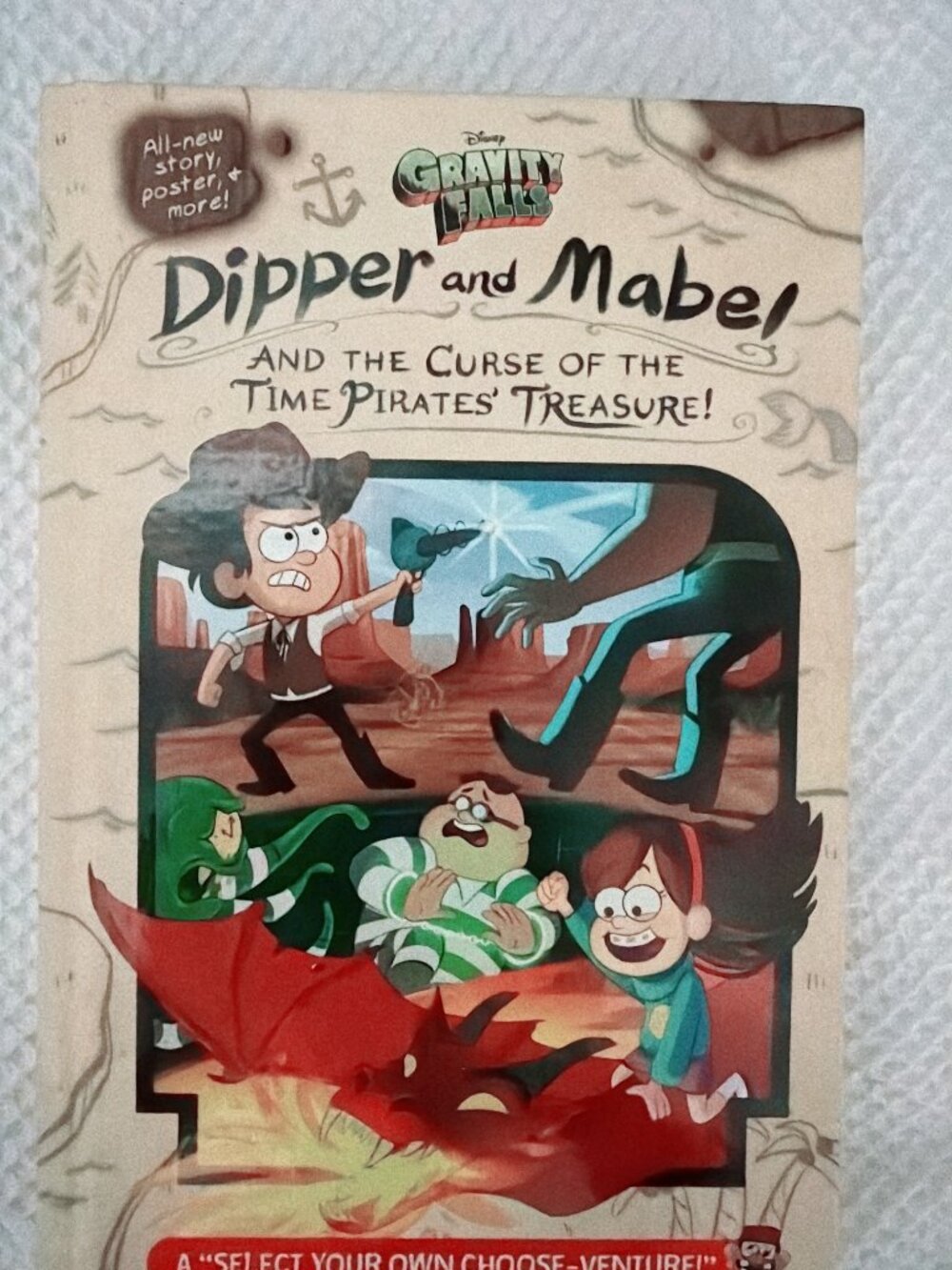 Dipper and Mable and the curse of the time pirates treasure